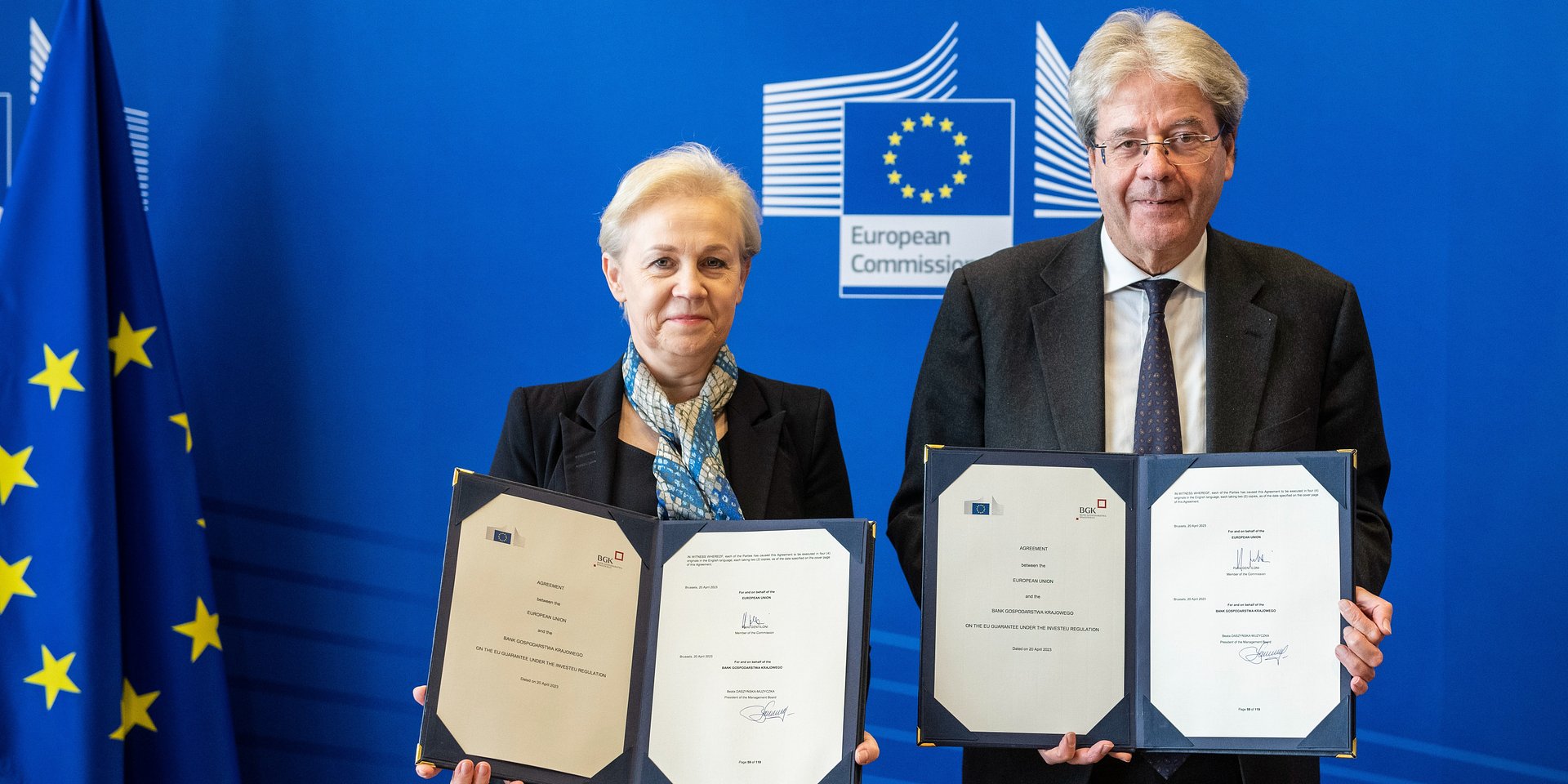 InvestEU: KE i BGK podpisały umowę, która umożliwi dostęp do 484 mln EUR na inwestycje w zieloną i cyfrową transformację oraz innowacje