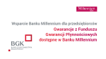 Wsparcie Banku Millennium dla przedsiębiorców – dalszy rozwój współpracy z BGK w ramach programów gwarancyjnych