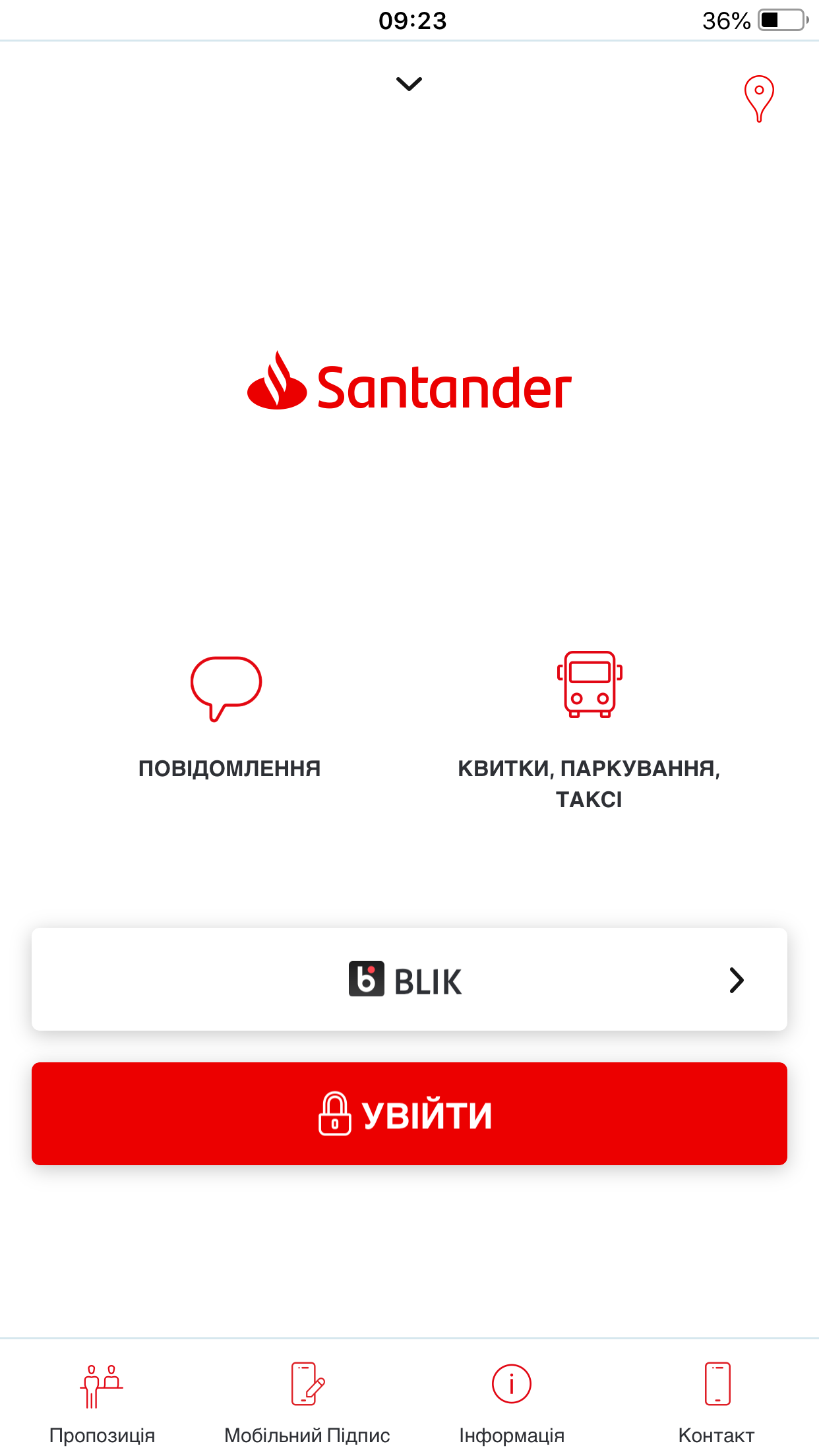 Aplikacja Santander mobile i bankowość internetowa Santander dostępne dla klientów po ukraińsku i rosyjsku