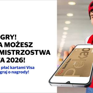 Dzięki Visa, posiadacze kart w Banku Pekao S.A. mogą wygrać bilety na mecz FIFA World Cup 2026™ 